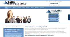 Desktop Screenshot of batesinsurancegroup.com